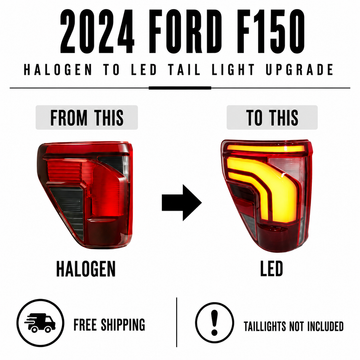 2024 Ford F-150 Halogen BLIS to OEM LED BLIS Taillight Conversion Guide