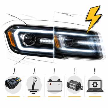 Why Do My LED Headlights Flicker? Common Causes and Solutions