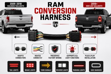 Can You Install 2019+ RAM LED Taillights on a 2009–2018 RAM 1500?