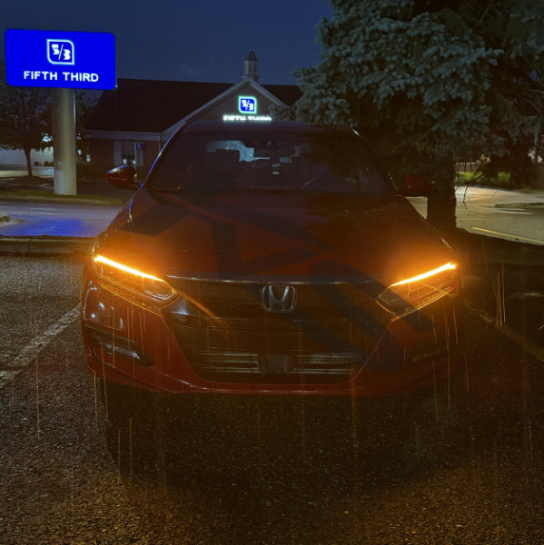 2018 - 2022 Honda Accord Headlight Amber DRL Override Kit 10th Gen Accord