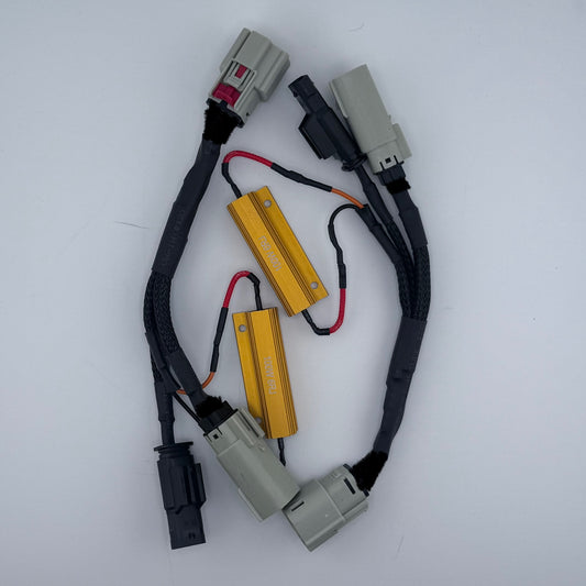 2021+ Dodge Durango Headlight Conversion Harness Turn Signal Bulb to Full LED
