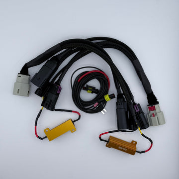 Dodge Durango 2014+ Base To 2021+ Premium LED Headlight Conversion Cables Adapter