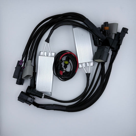 Adaptateur de conversion halogène-LED de phare pour Ford SD F250 F350 F450 2017-2019
