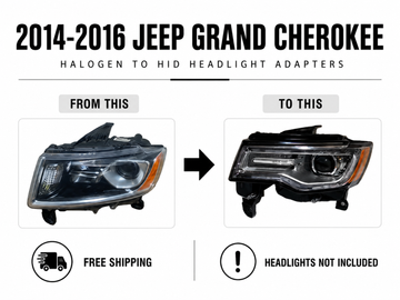 2014-2016 Jeep Grand Cherokee Halogen to HID Headlight Conversion Cable PNP