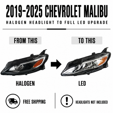 Faisceau de conversion d'un phare halogène à LED pour Chevrolet Malibu 2019-2025
