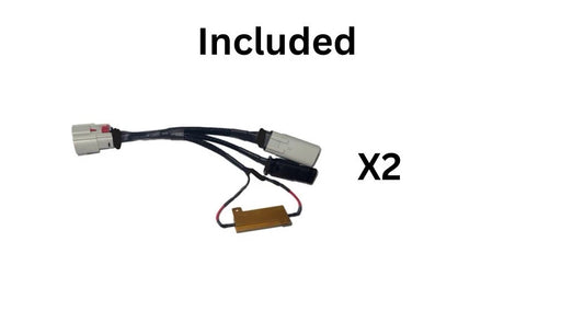 2021+ Dodge Durango Headlight Conversion Harness Turn Signal Bulb to Full LED