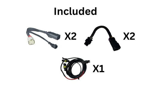 2014+ Halogen Dodge Durango To 2021+ Halogen Headlight Conversion Cables