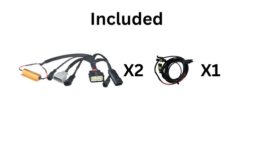 2017-2021 Jeep Grand Cherokee Halogen to HID Headlight Conversion Cables PNP